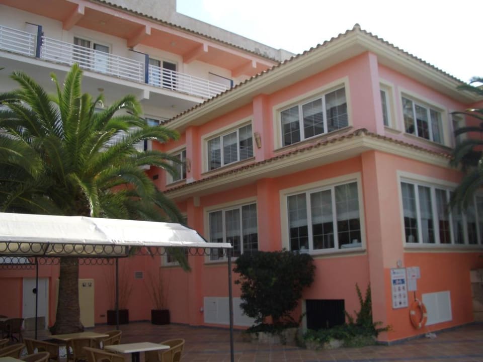 Der Speisesaal von aussen Smy Portocolom