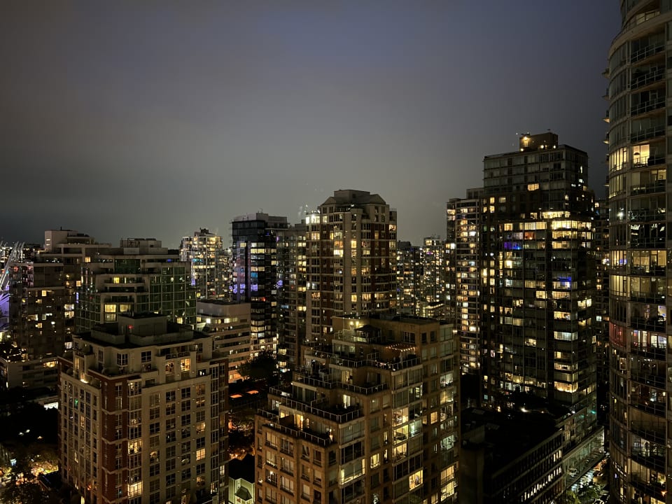 Ausblick Hilton Vancouver Downtown