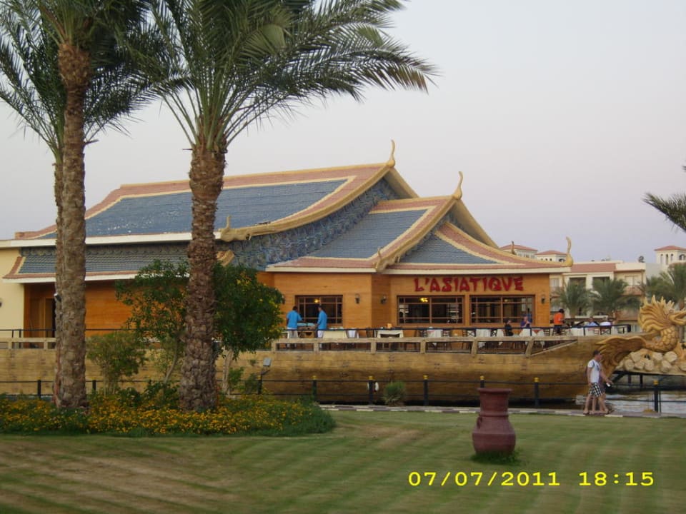 Ansicht des neuen Asiarestaurant Pickalbatros Dana Beach Resort - Hurghada