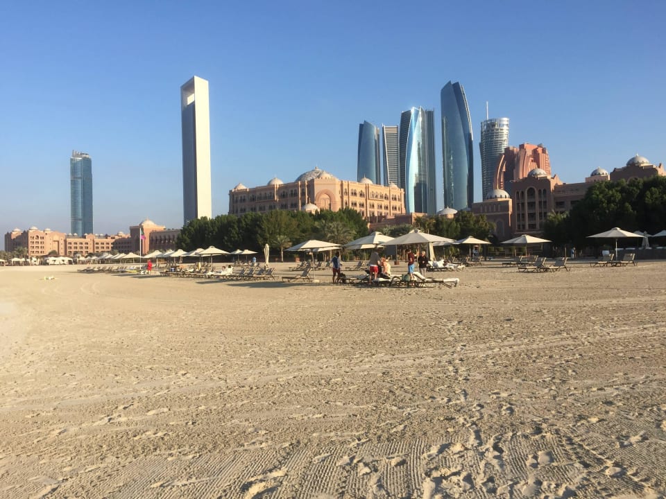 Ausblick Emirates Palace Mandarin Oriental