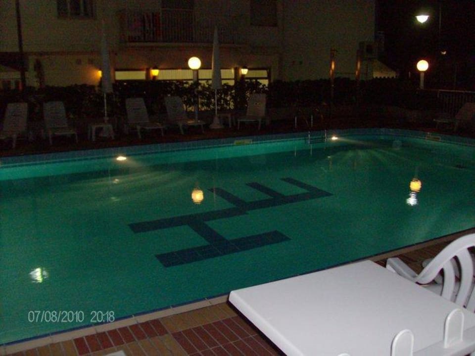 Piscina notturna Hotel Excelsior Caorle