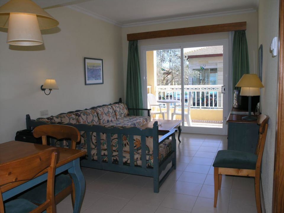 Wohnbereich in meinem DZ Prinsotel La Dorada