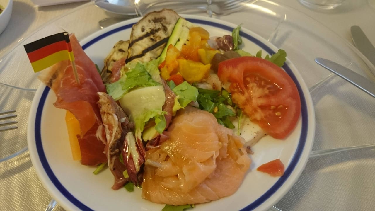 Leckere Antipasti-Reiche Auswahl Hotel Fortunella