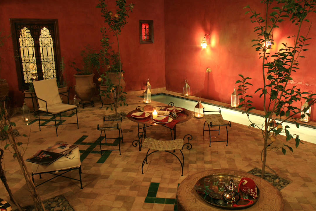 Innenhof Hotel Riad Honey