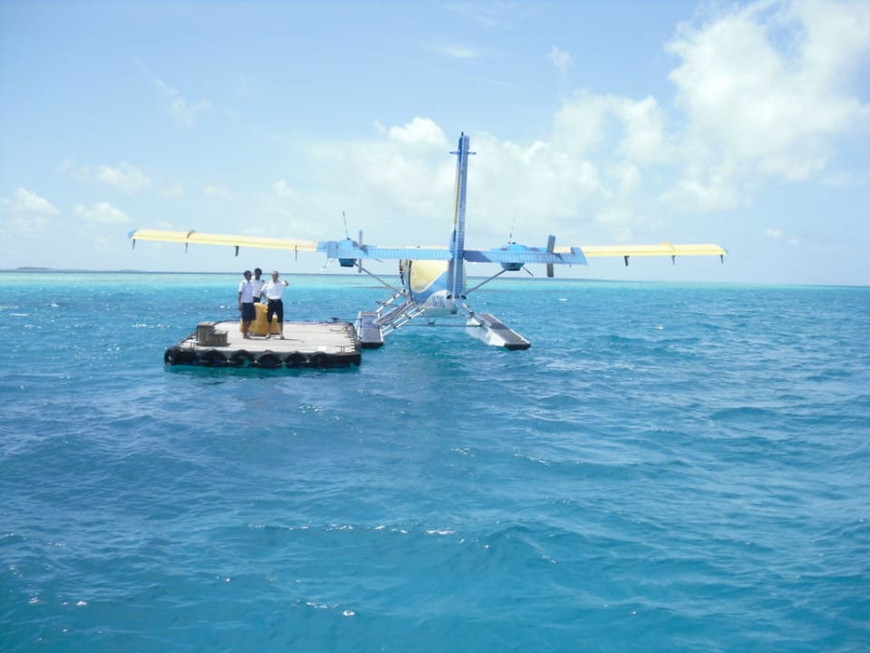 Anlegestelle Sun Siyam Vilu Reef