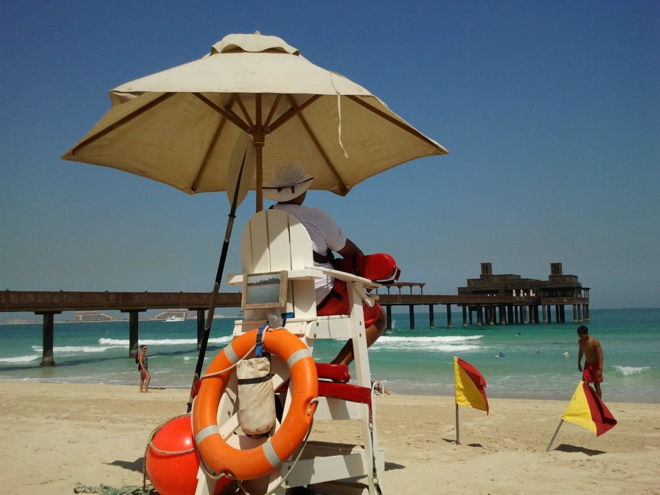 Bewachter Strand Jumeirah Al Qasr