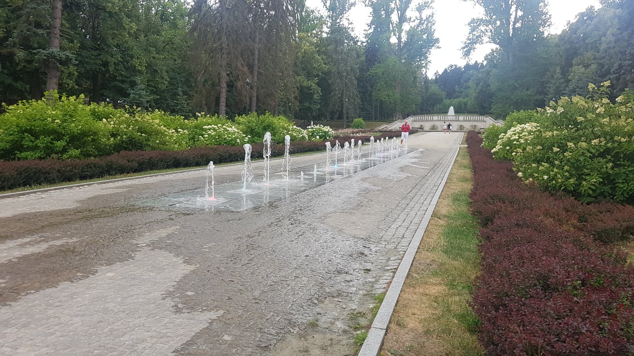 Gartenanlage Kurhotel Wielka Pieniawa