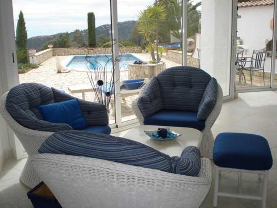 Großer, offener Wohnraum mit Küche Ferienhaus Casa Jaro