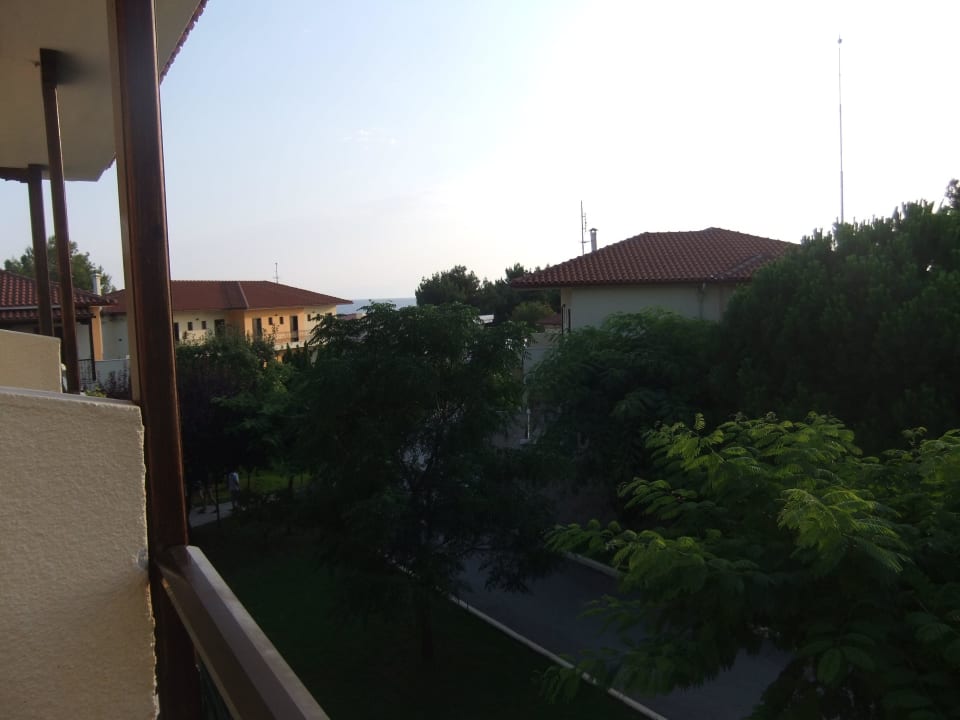 Ausblick von unserem tollen Zimmer Hotel Portes Beach