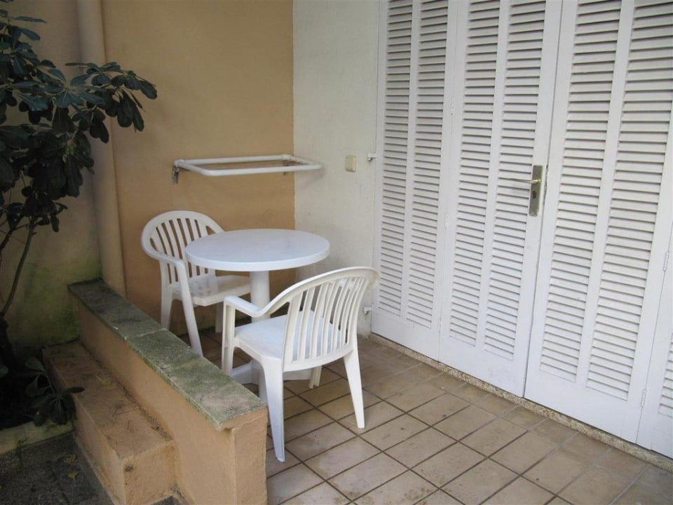 Terrasse Zimmer 124 Aparthotel Houm Plaza Son Rigo