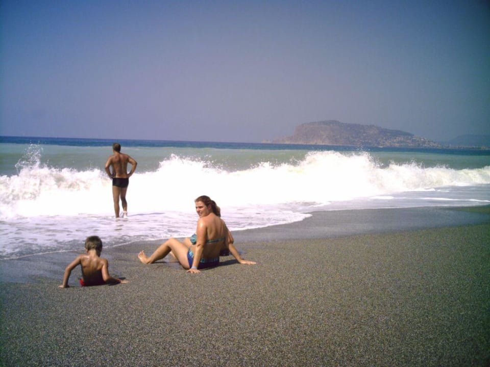 Strandfoto bei hohen Wellengang Labranda Alantur Resort