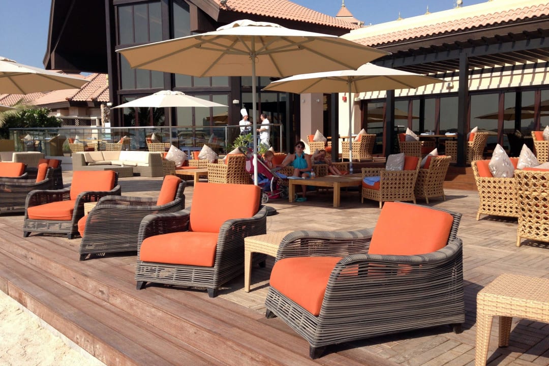 Restaurant und Bar direkt am Strand Anantara The Palm Dubai Resort