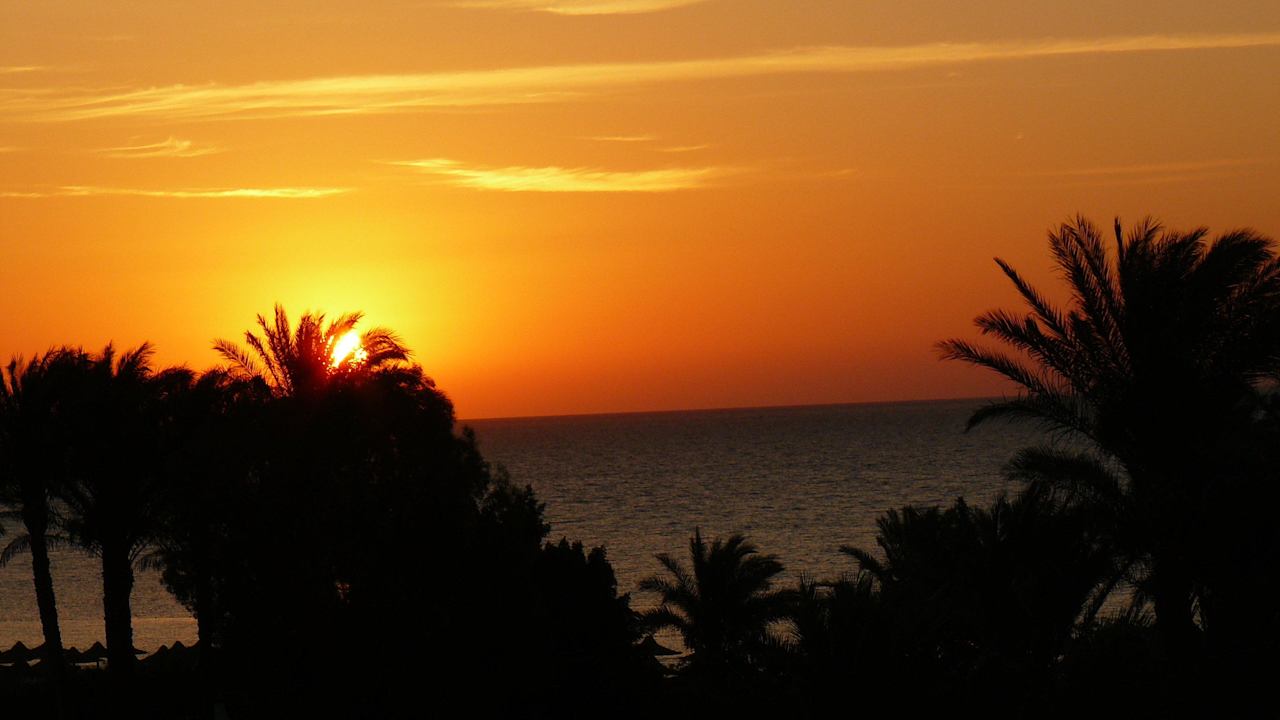 Východ slunce Shams Safaga Resort