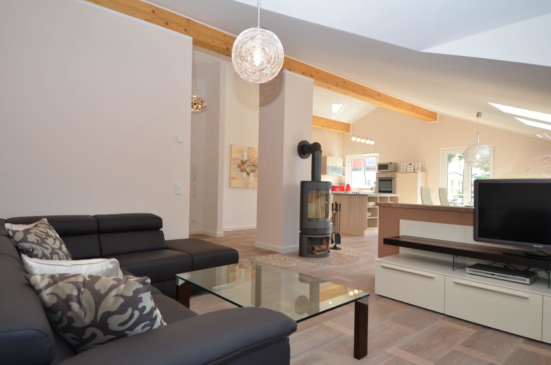 Penthouse / Wohn- und Essbereich Ostseeappartements Rügen Residenz Margarete
