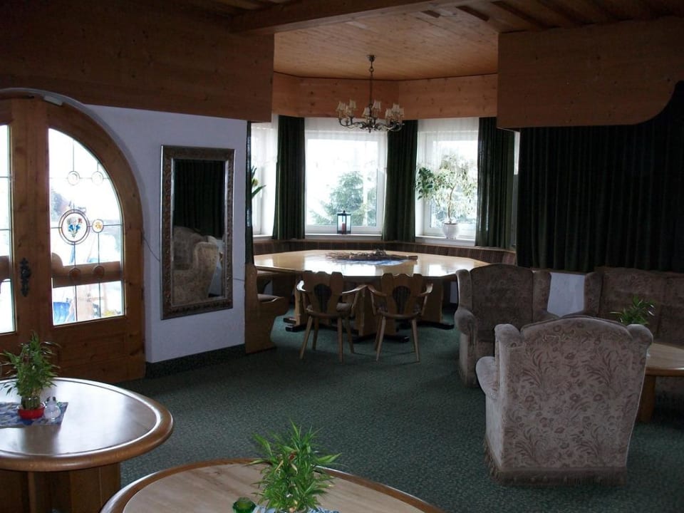 Empfangsbereich Hotel Bergland-Hof