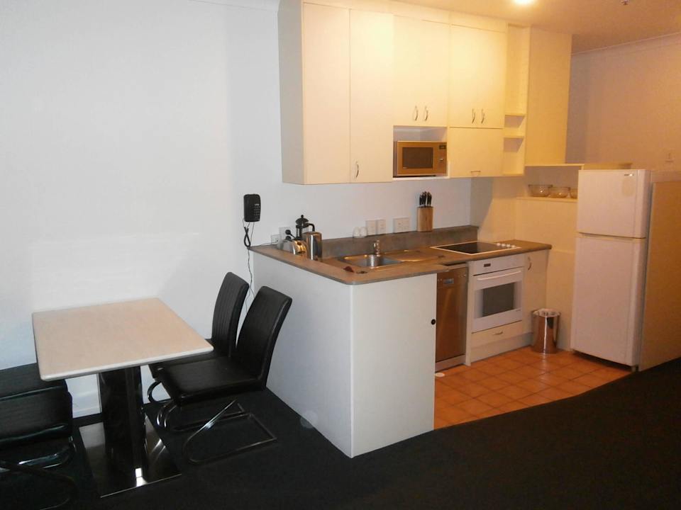 Küchen- und Essbereich Quest on Terrace Apartment