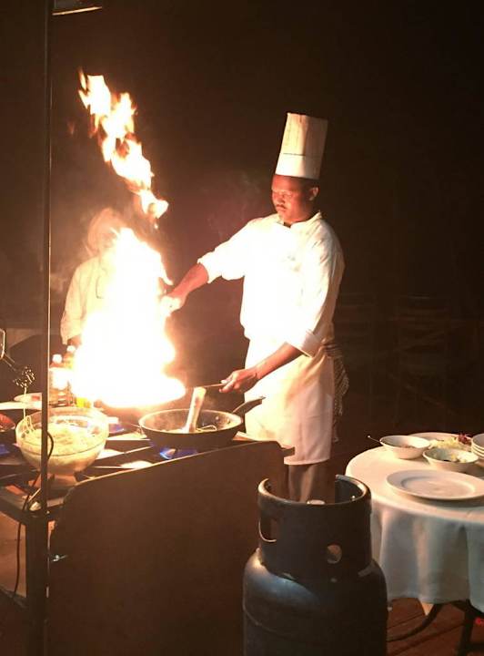 Showcooking Tloma Mountain Lodge