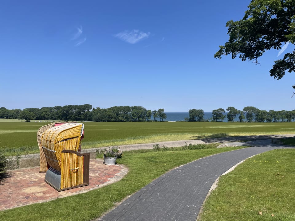 Ausblick Ferienbauernhof Liesenberg mit Meerblick
