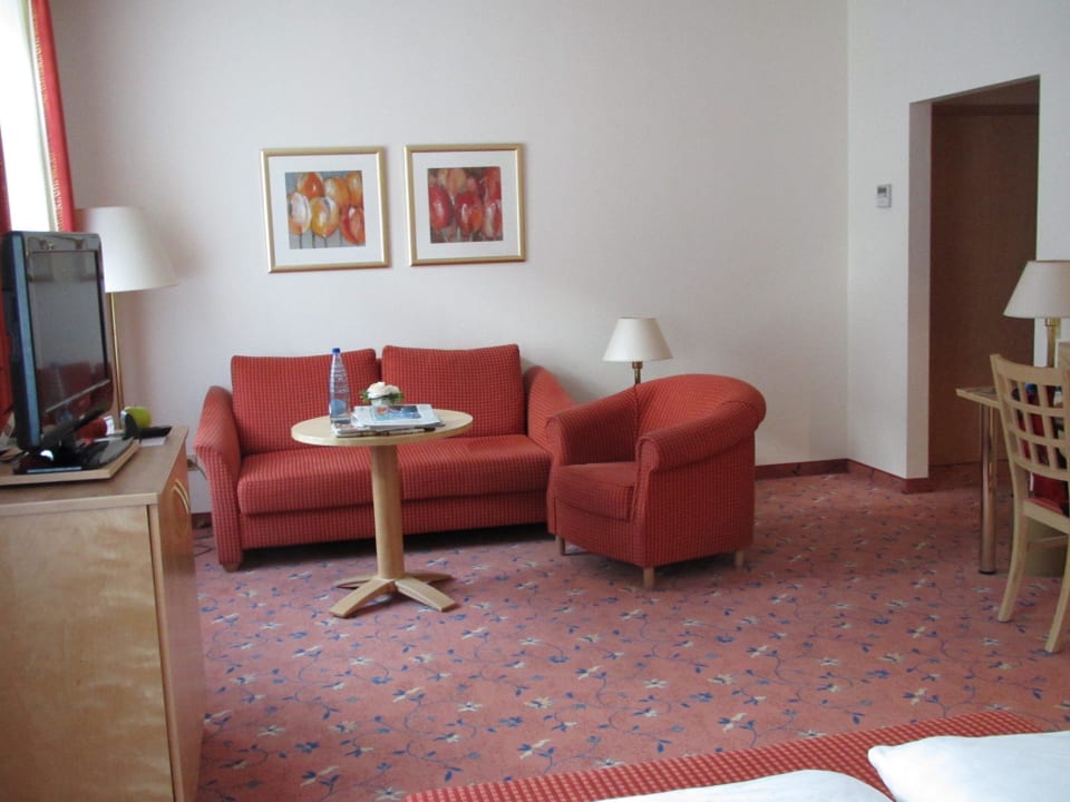 Komfortzimmer - Sitzecke Ringhotel Weißer Hirsch