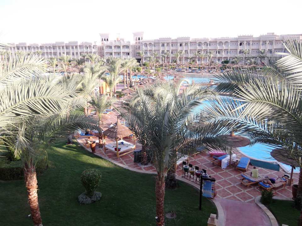 Blick vom Zimmer Pickalbatros Palace Resort