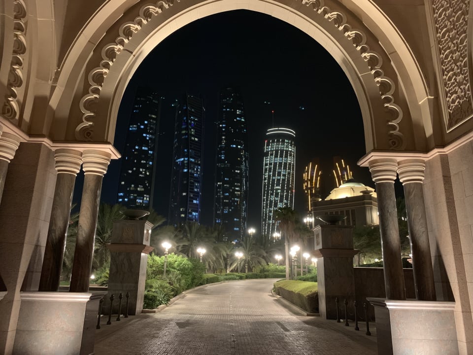 Ausblick Emirates Palace Mandarin Oriental