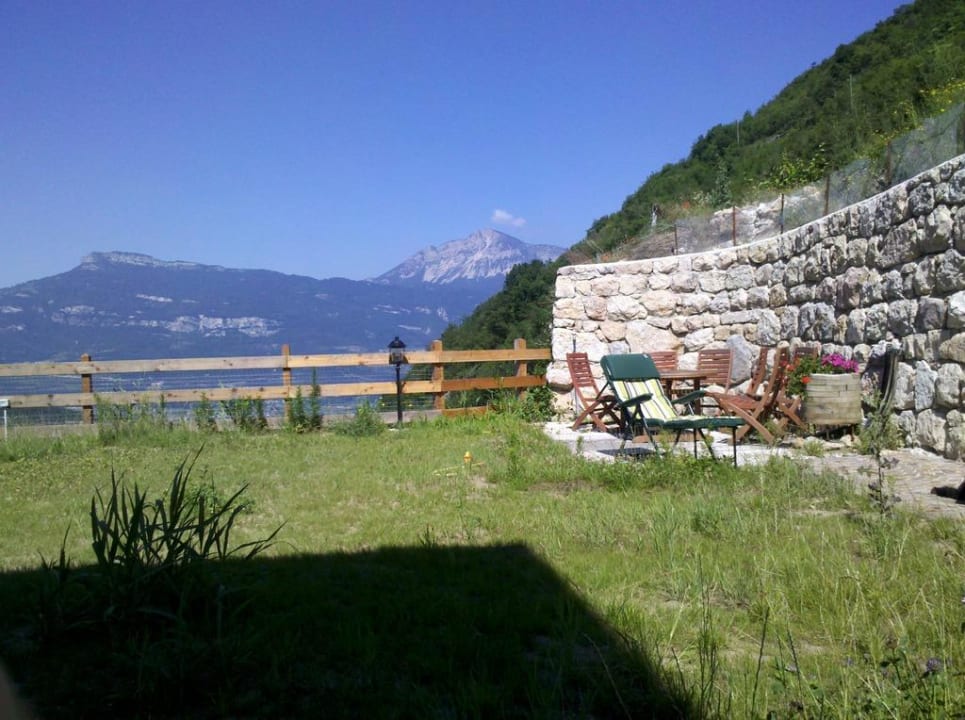 Ausblick vom Garten Hotel Agritur Masi Brenta
