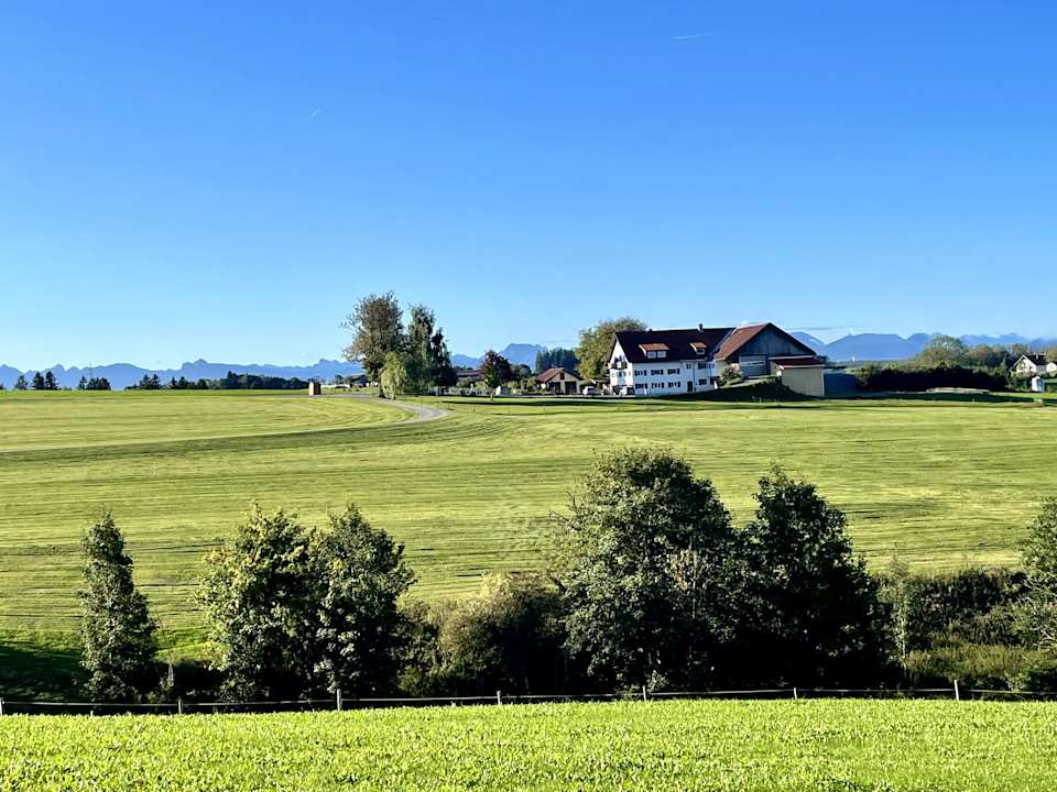Ausblick Ferienhof bei Fuchs und Has