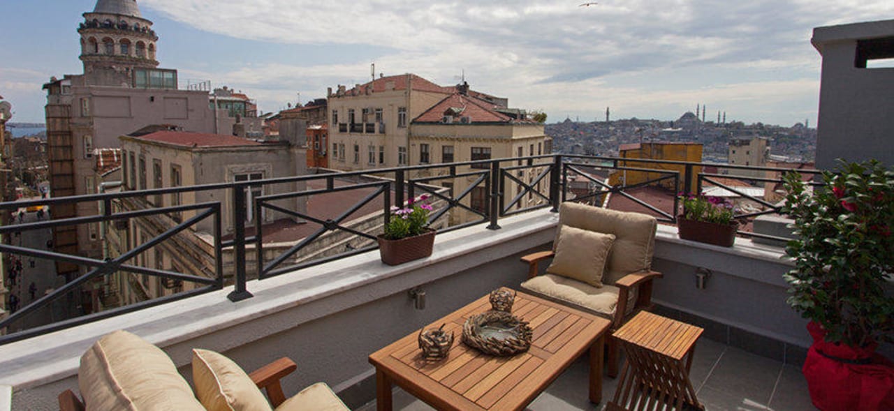 Tower Suite's Private Terrace Louis Appartements Galata