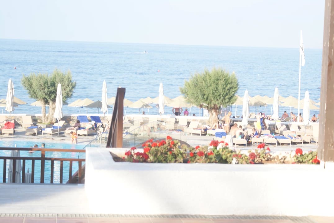 Widok z tarasu restauracji Creta Maris Resort