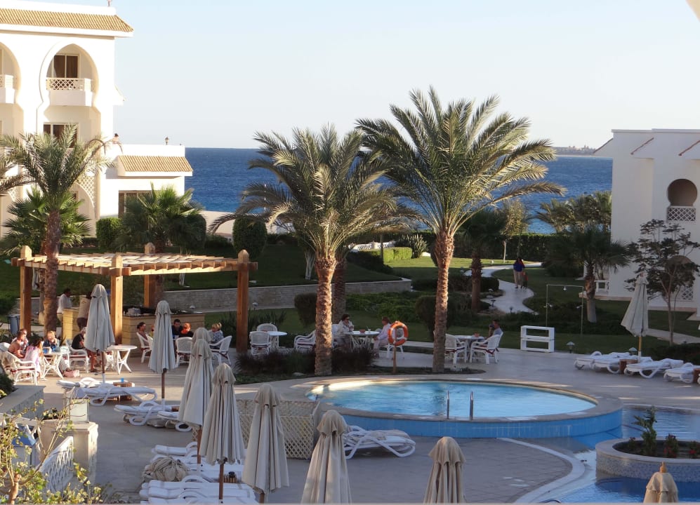 Blick vom Balkon Old Palace Resort Sahl Hasheesh