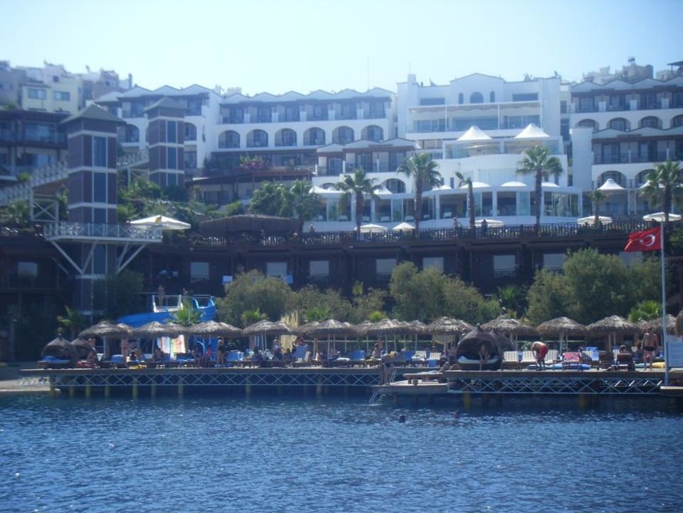 Widok z pomostu Delta Hotels By Marriott Bodrum