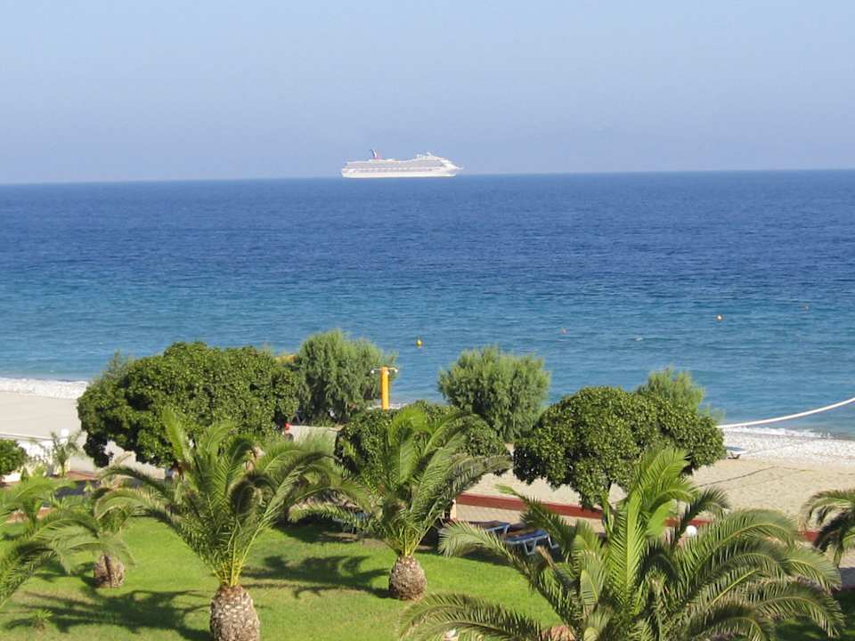 Widok z balkonu Sunshine Rhodes