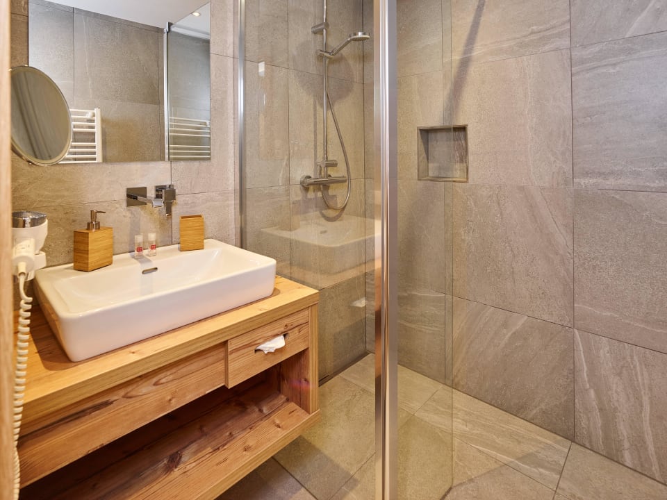 Appartement Badezimmer Grünwald Resort Sölden