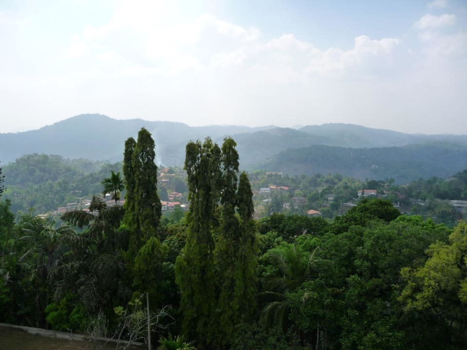 Blick vom Balkon Hotel Topaz