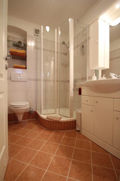 Dusche / WC Ferienwohnung "Erker" Appartement Genigau Wagrain