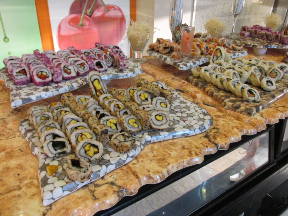 Vorspeise Sushi Hotel Riu Palace Bavaro