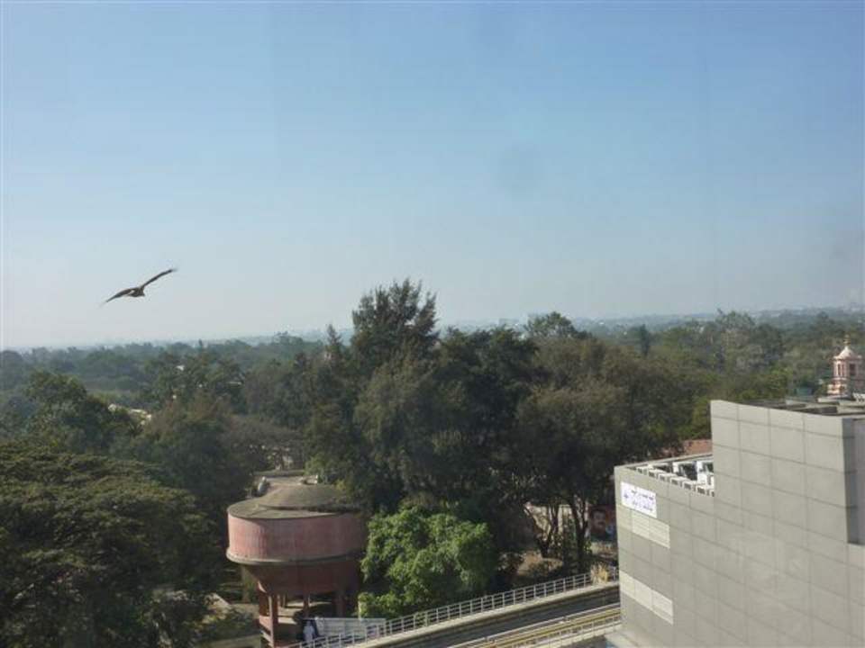 Blick vom Hotel Hyatt Bangalore MG Road