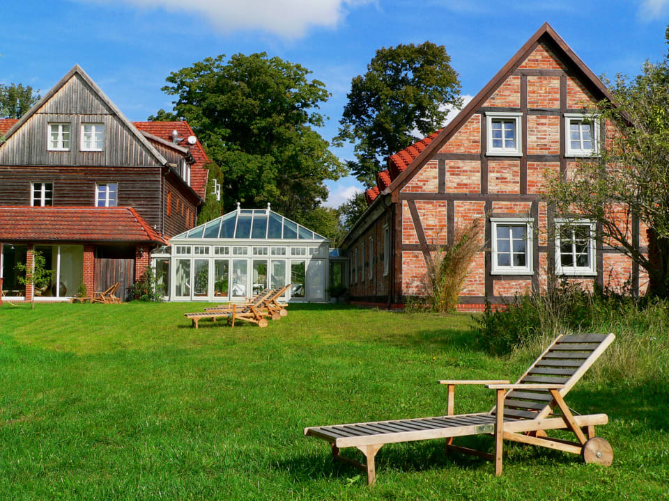 Außenansicht Gutshof Woldzegarten