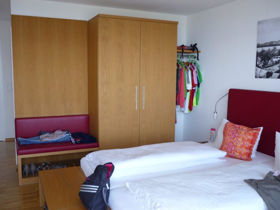 Mit ausreichend "Stauraum" Hotel freiSicht