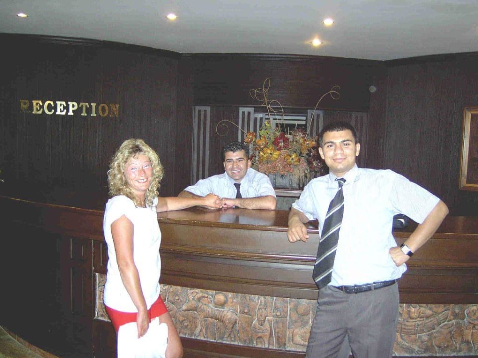 Rezeption Hotel Royal Garden Beach