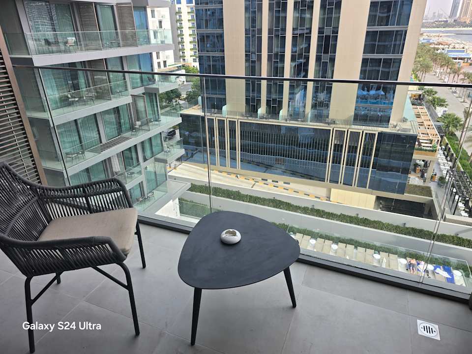 Ausblick Radisson Beach Resort Palm Jumeirah