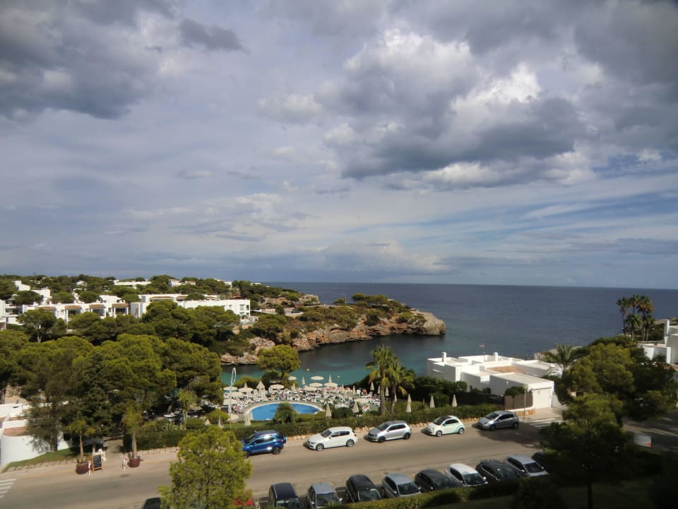 Blick vom Balkon - 3 Etage auf die Bucht Inturotel Cala Esmeralda
