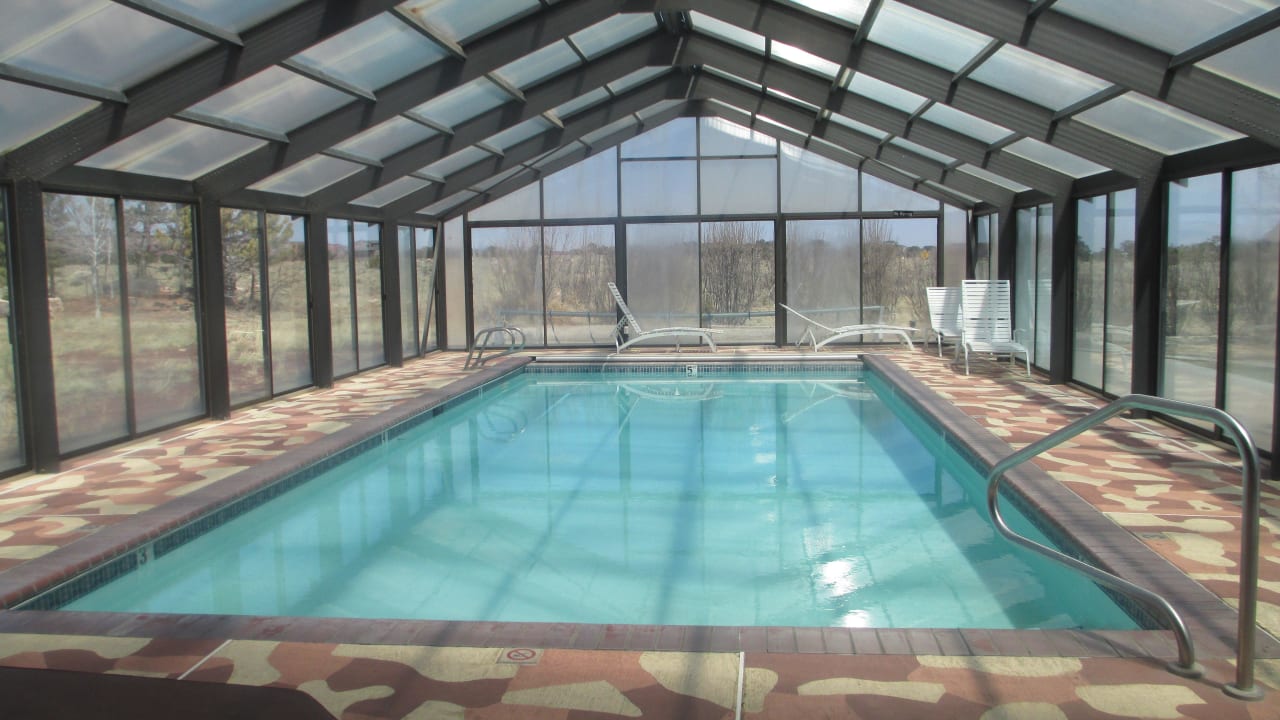 Go for a swim after a long day of hiking Broken Spur Inn & Steakhouse