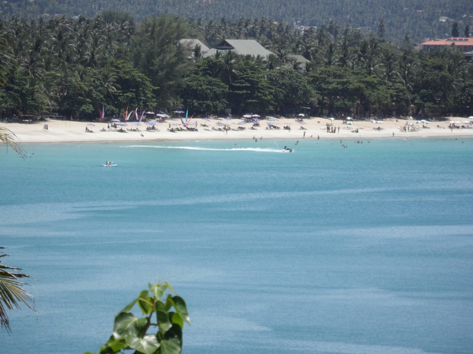 Blick auf unseren Strandabschnitt The Fair House Beach Resort