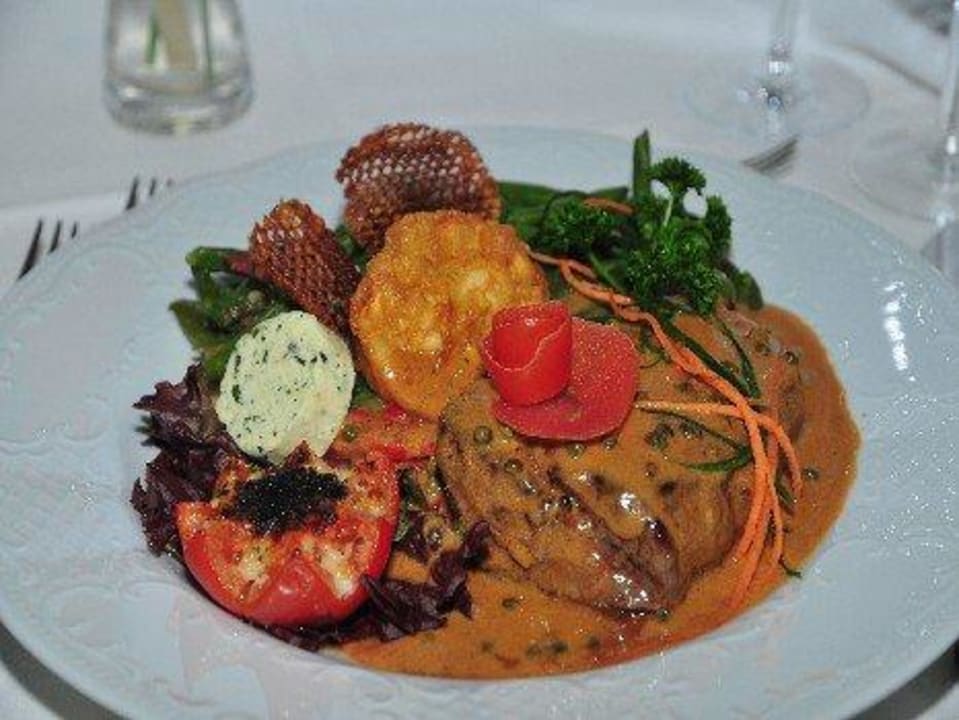 Pfeffersteak Gasthof Eisenbahn