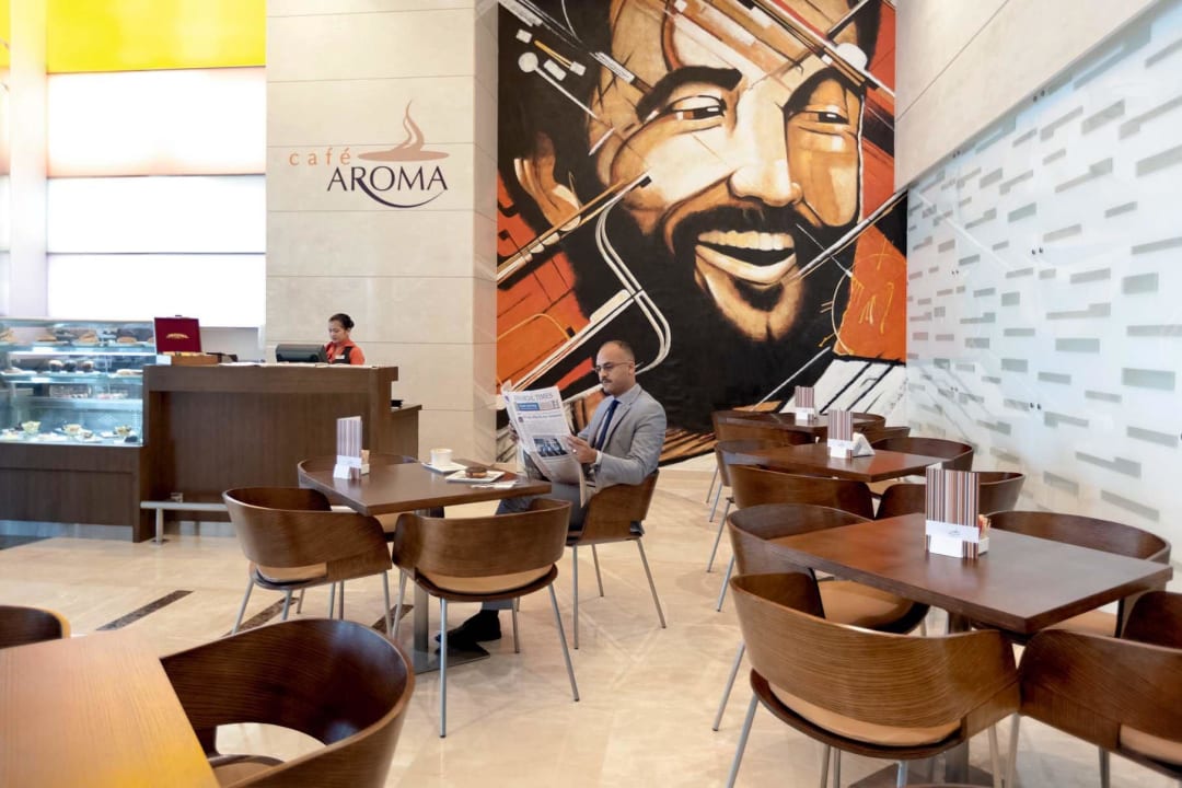 Lobby lounge  Hotel Novotel Abu Dhabi Gate