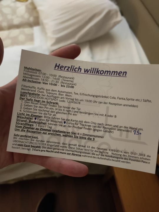 Sonstiges alltoura Club Hotel Poseidon Palace