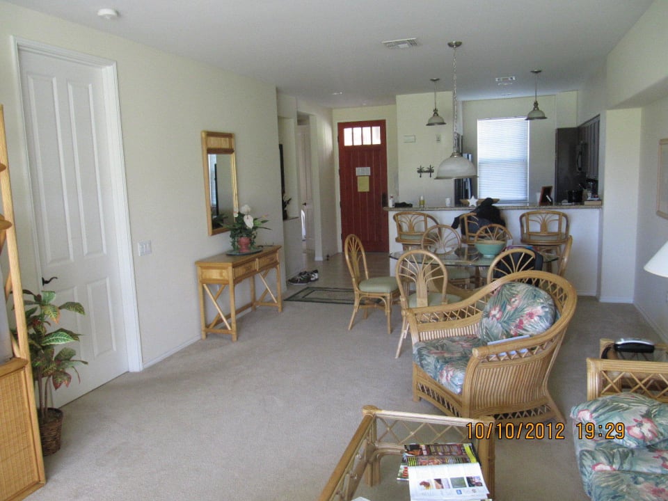 Wohnbereich Fairway Villas Waikoloa by Outrigger