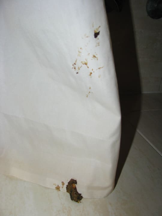 Duschvorhang - sauber sieht anders aus Pickalbatros Alf Leila Wa Leila Resort - Neverland Hurghada