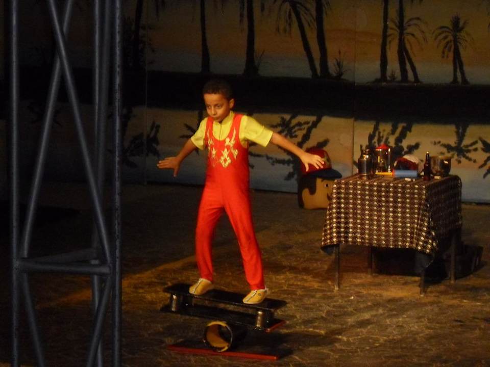 Eine der Abendshows Pickalbatros Alf Leila Wa Leila Resort - Neverland Hurghada